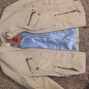 Vegan leather jacket